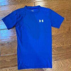 Under Armor heat gear kids compression shirt